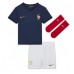 Baby Fußballbekleidung Frankreich Lucas Hernandez #21 Heimtrikot WM 2022 Kurzarm (+ kurze hosen)
